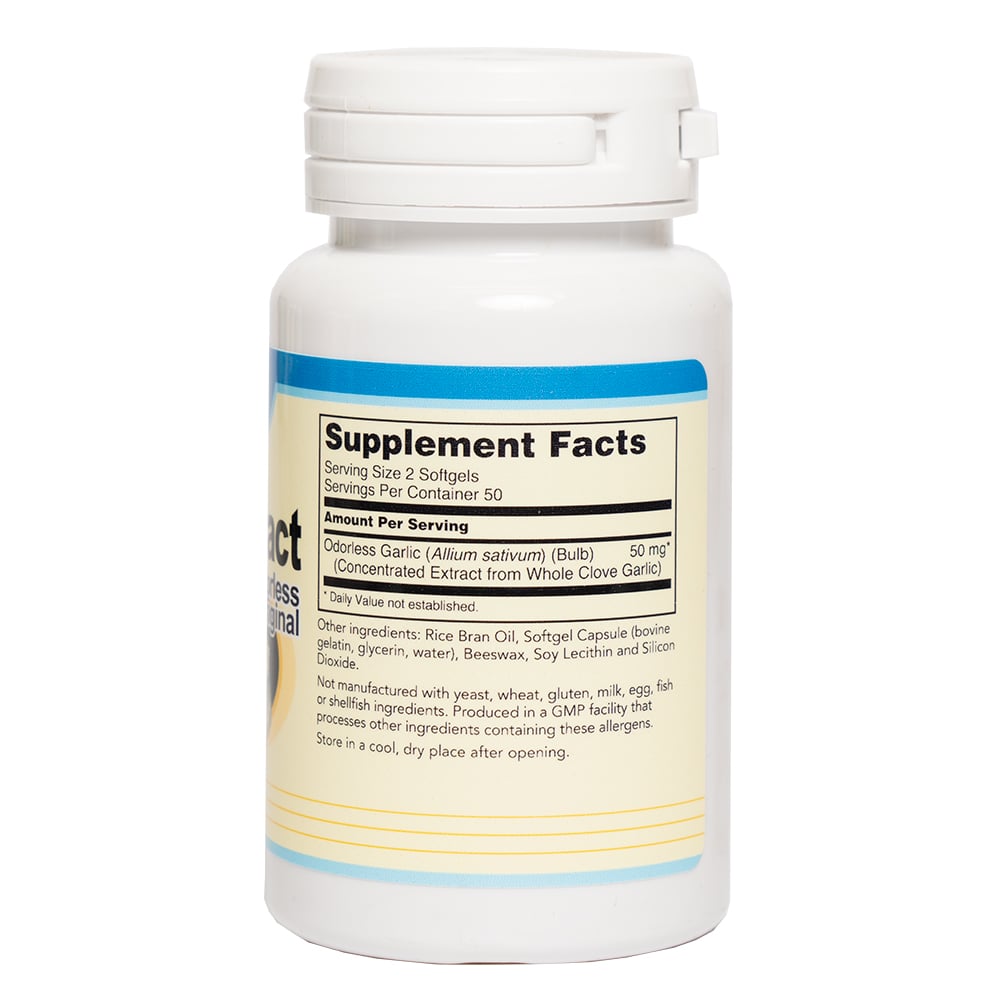 Garlic Extact Garlic Extract (Odorless Original) 100 Gels | Best in Nature - Best In ...